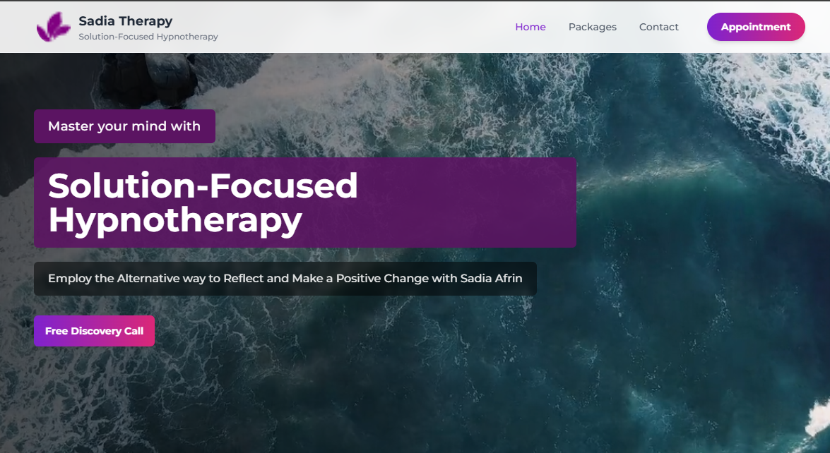 Solution focus's Hypnotherapy Application (prescription type)